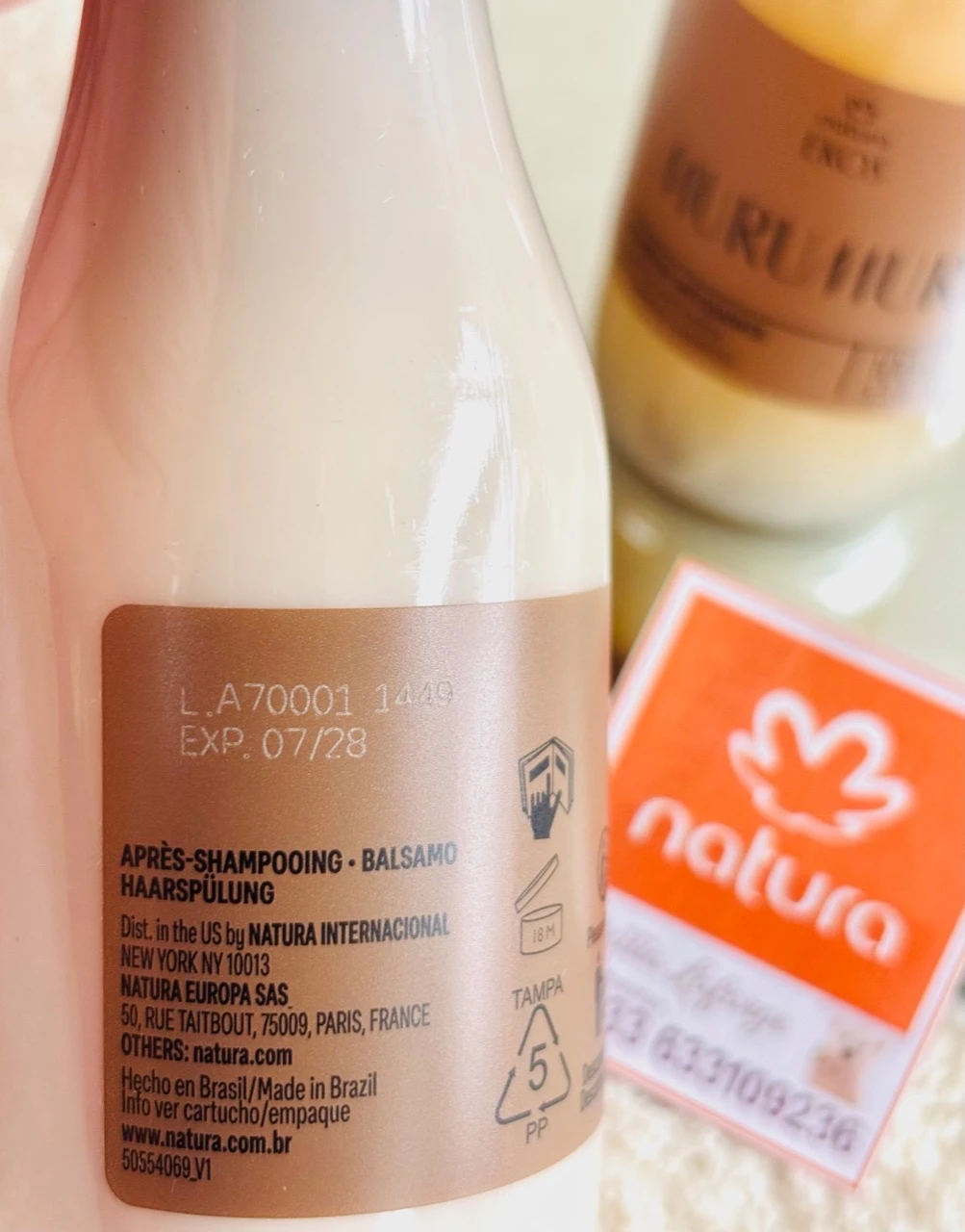 Mini After-Shampoo Ekos Murumuru Dry Hair – photo 2